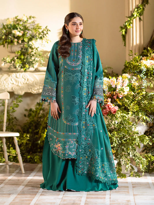 BIN ILYAS Luxury Lawn - 102 A