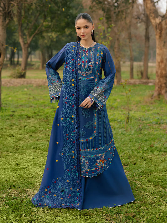 BIN ILYAS Luxury Lawn - 102 B