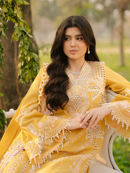 BIN ILYAS Luxury Lawn - 104 A