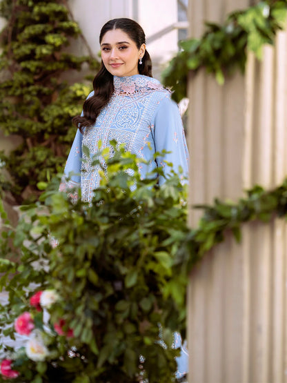 BIN ILYAS Luxury Lawn - 107 A