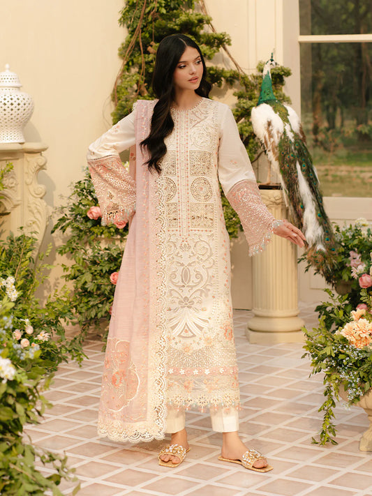 BIN ILYAS Luxury Lawn - 107 B