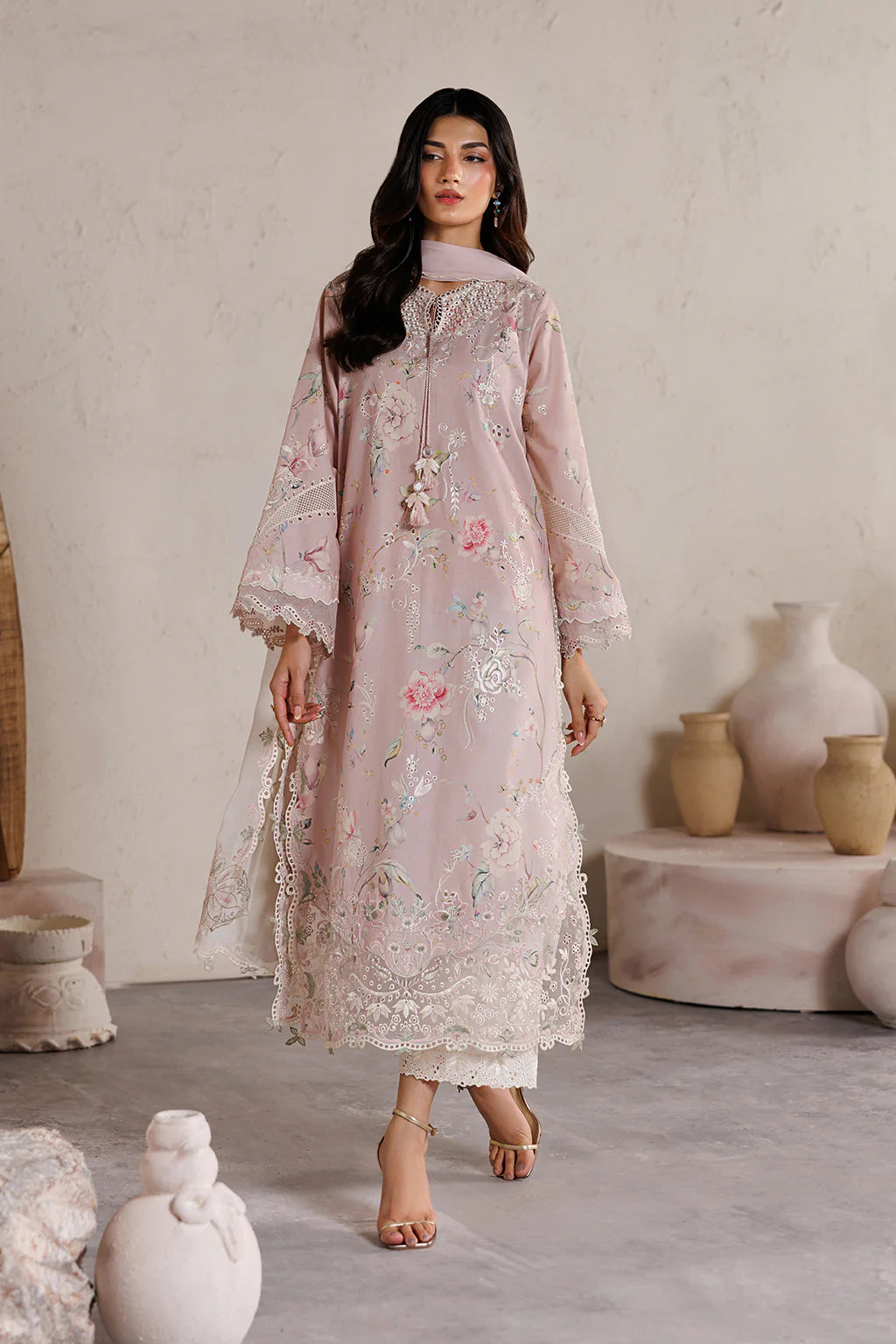 IZNIK Festive Lawn IBE-12 Embroidered Lawn
