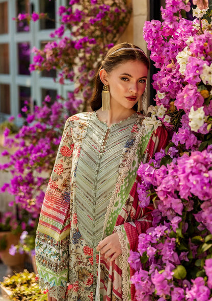 ELAF Print Chikankari ELK-01B GIARDINO