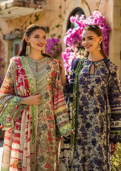 ELAF Print Chikankari ELK-01B GIARDINO