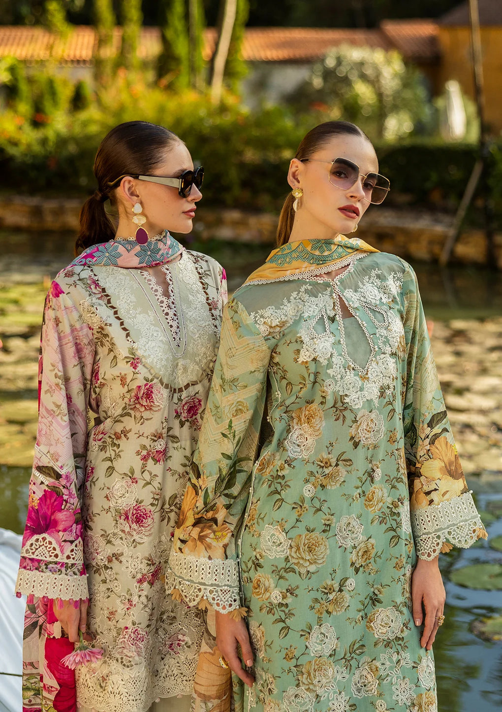 ELAF Print Chikankari ELK-06A PISTACHIO DREAMS