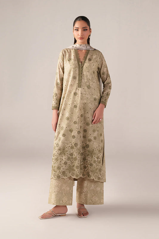 IZNIK Spring Summer 26 SS-07 Embroidered Lawn