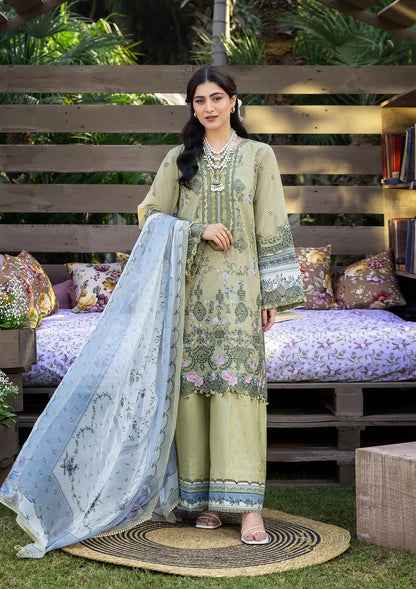 ELAF ERC-8B MENAH Print Chikankari