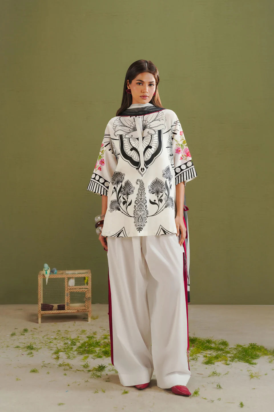 ZARA SHAHJAHAN Coco Prints  Raya-10A