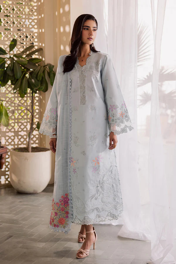 RAJBARI SELENE PREMIUM FESTIVE LAWN Zeen-09