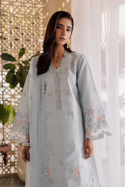 RAJBARI SELENE PREMIUM FESTIVE LAWN Zeen-09