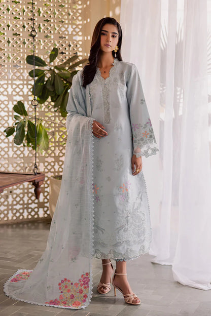 RAJBARI SELENE PREMIUM FESTIVE LAWN Zeen-09