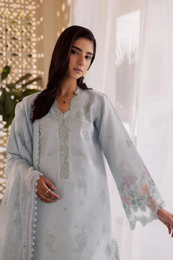 RAJBARI SELENE PREMIUM FESTIVE LAWN Zeen-09