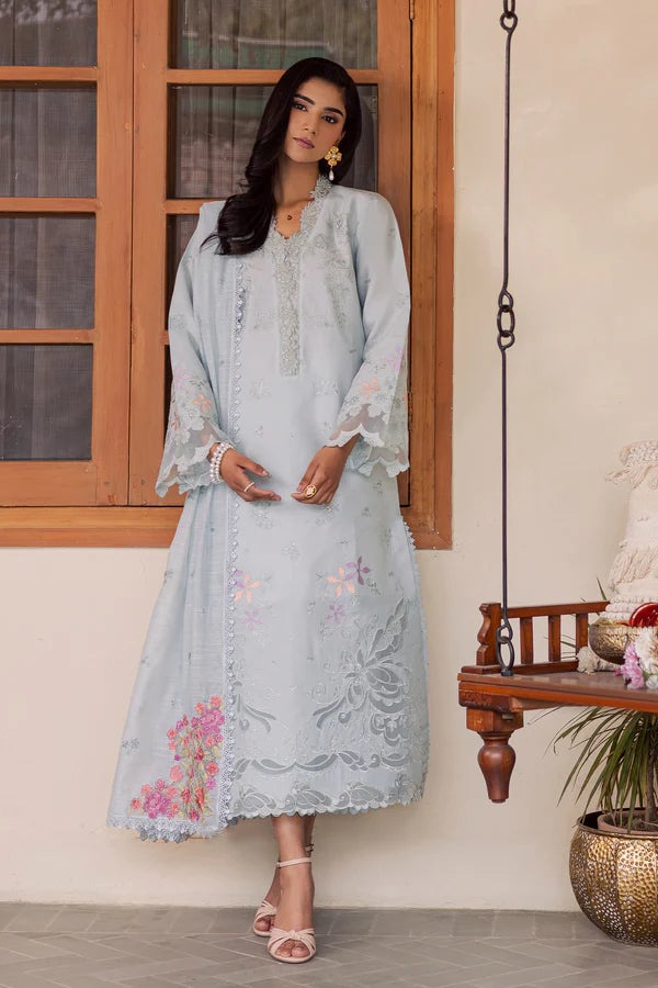 RAJBARI SELENE PREMIUM FESTIVE LAWN Zeen-09