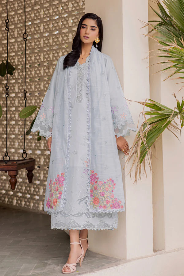 RAJBARI SELENE PREMIUM FESTIVE LAWN Zeen-09