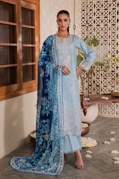 RAJBARI SELENE PREMIUM FESTIVE LAWN Sraya-03