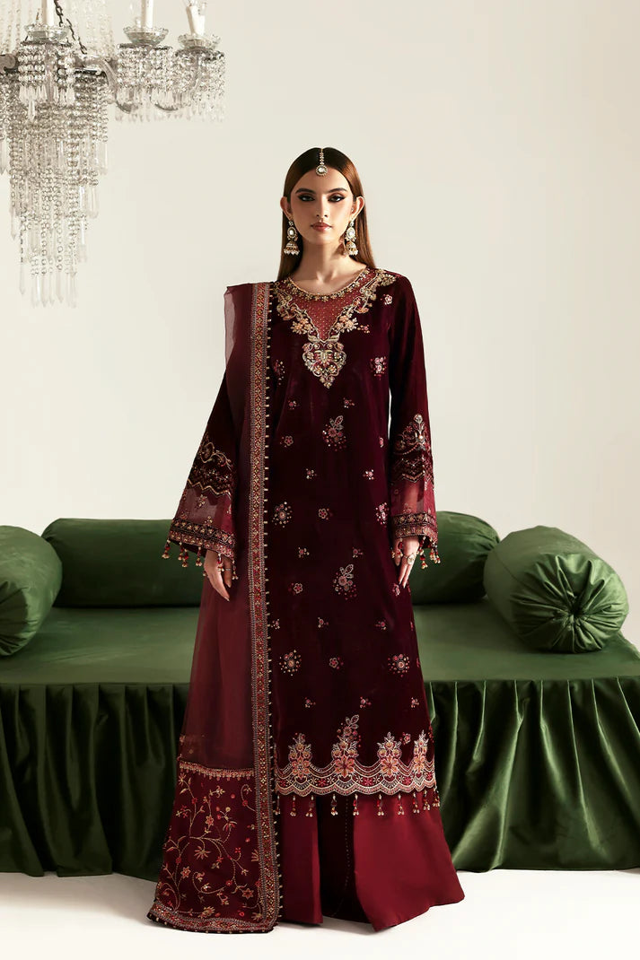 EMAAN ADEEL Zarposh Velvet - NADIRA - 06