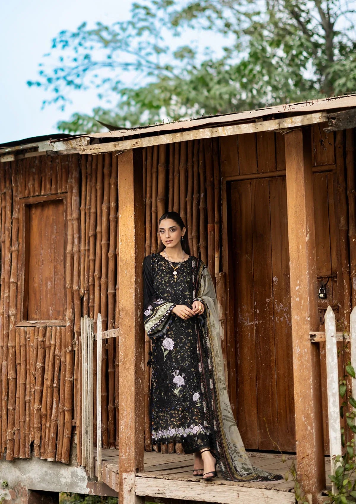 ELAF PREMIUM ChikanKari Prints ERC-4A KOYAL
