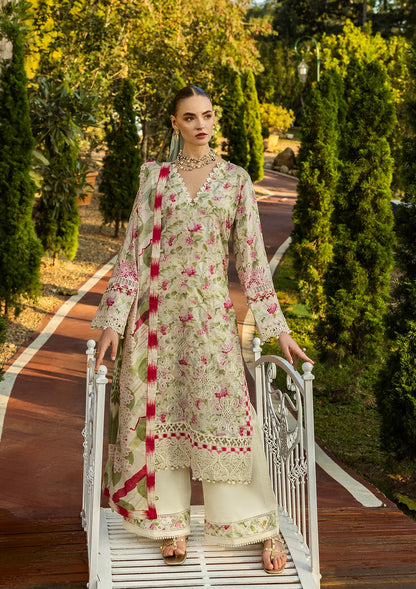 ELAF Print Chikankari ELK-02B SWEET GREENS