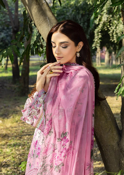 ELAF ERC-3A MAN MAYAL Print Chikankari Lawn