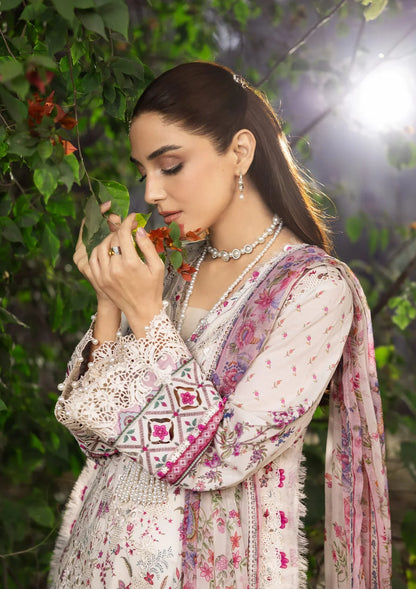 ELAF ERC-5A MEHR Print Chikankari Lawn
