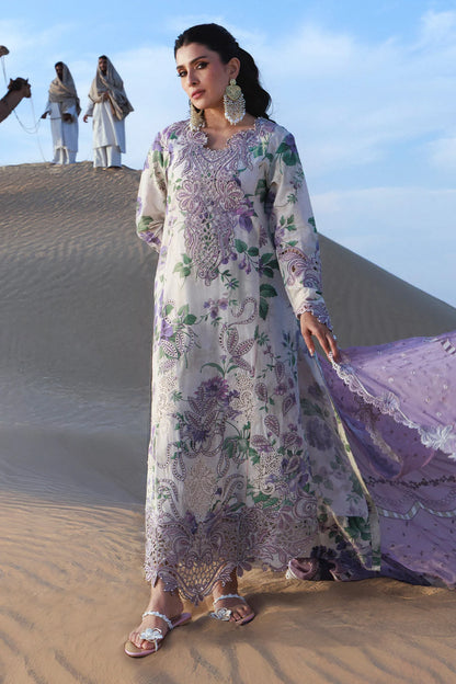 Nureh NE-231 Aman Unstitched Luxury Lawn