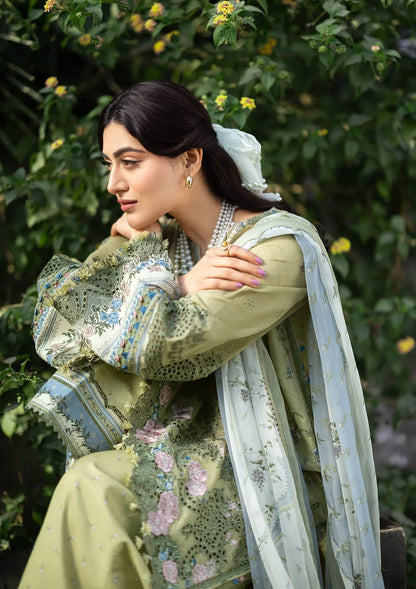ELAF ERC-8B MENAH Print Chikankari