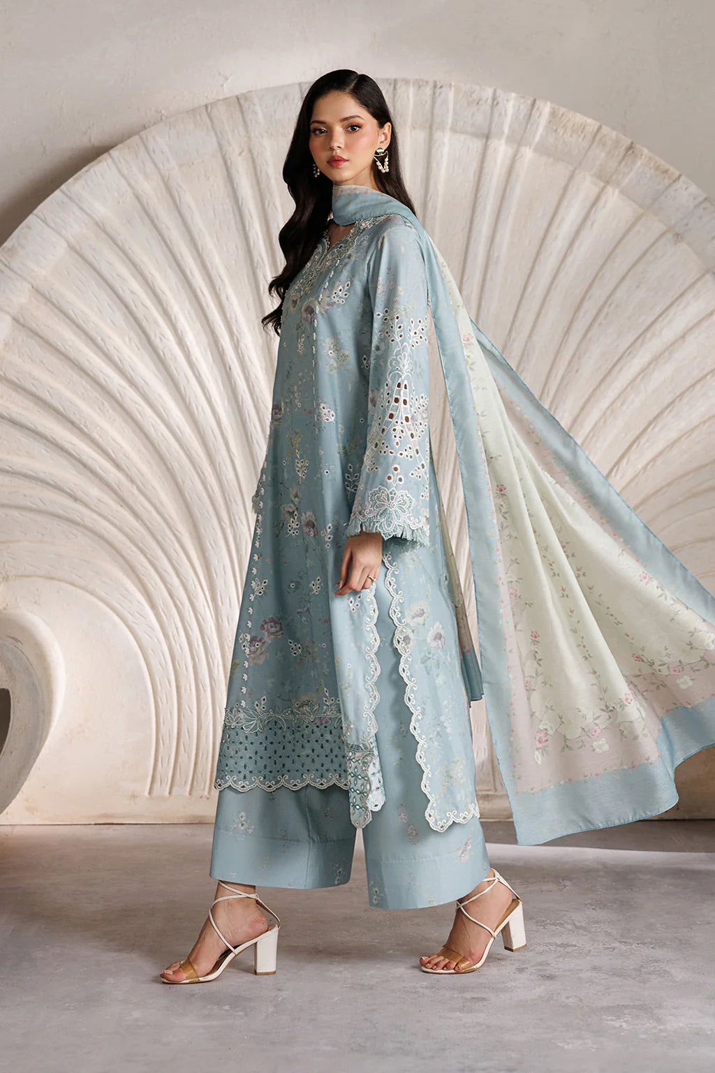 IZNIK Festive Lawn IBE-10 Embroidered Lawn