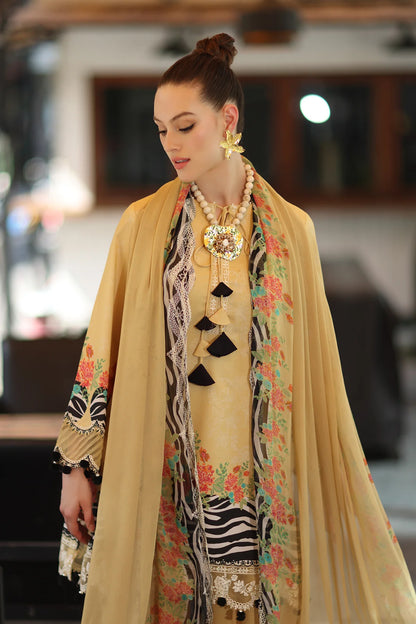 CHARIZMA Combination Unstitched Embroidered Lawn Collection CC6-06