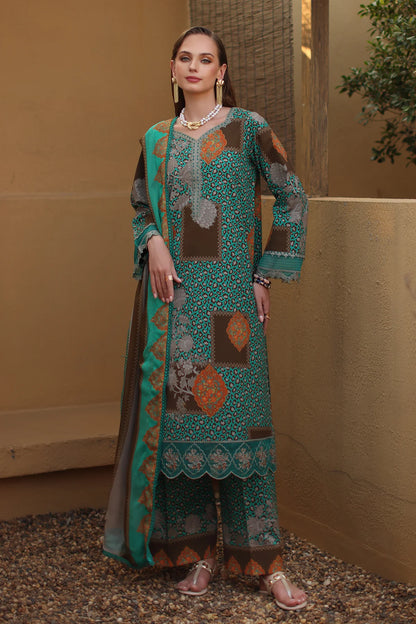 CHARIZMA Combination Unstitched Embroidered Lawn Collection CC6-09