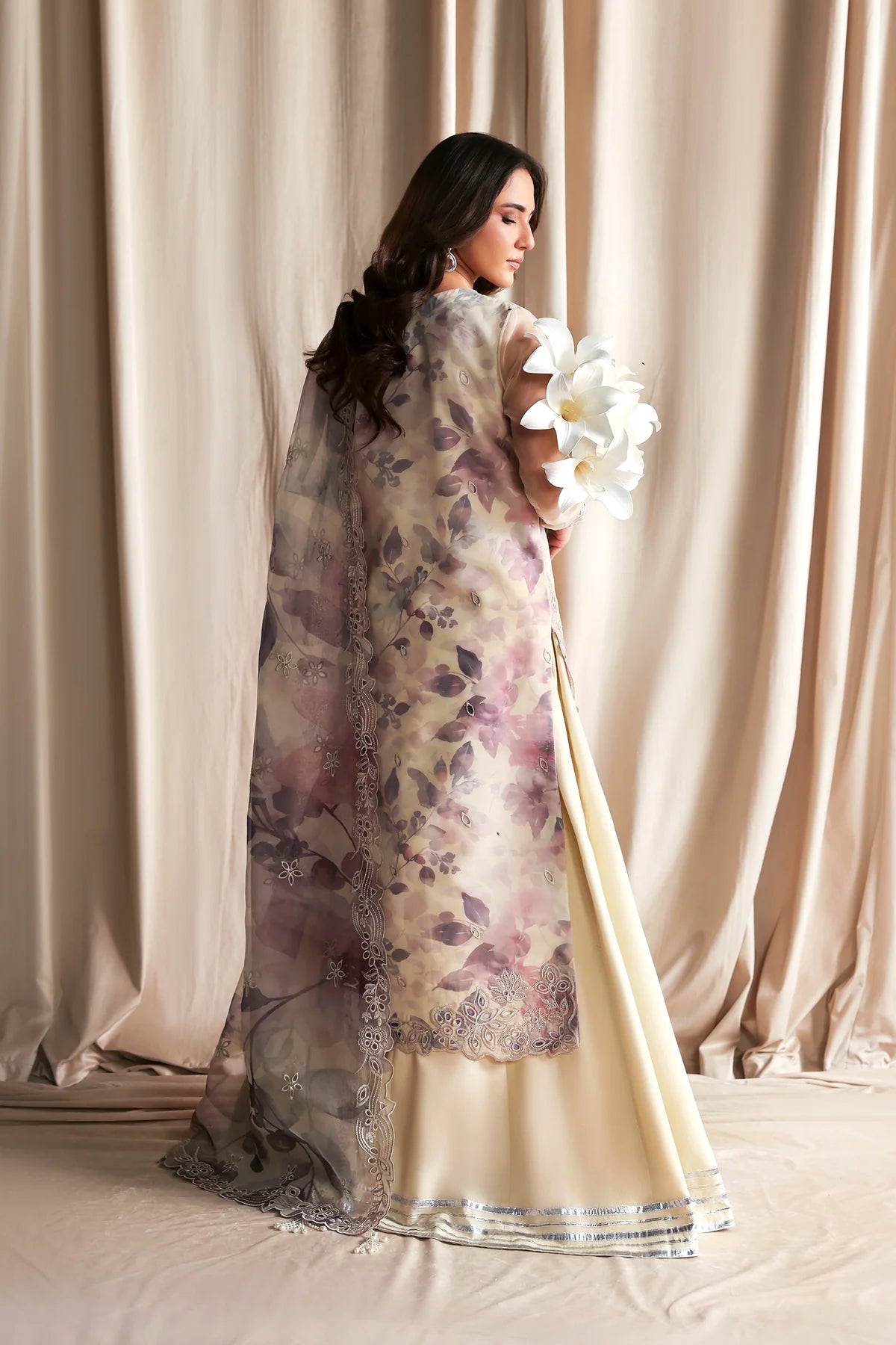 ZARIF Siraya Printed Formals ZR-SYA-07 GAJRA