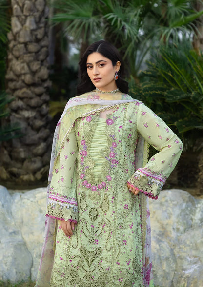 ELAF ERC-2A HINA Print Chikankari Lawn
