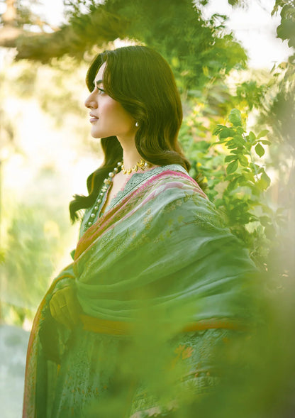 ELAF ERC-4B NAYAB Print Chikankari Lawn