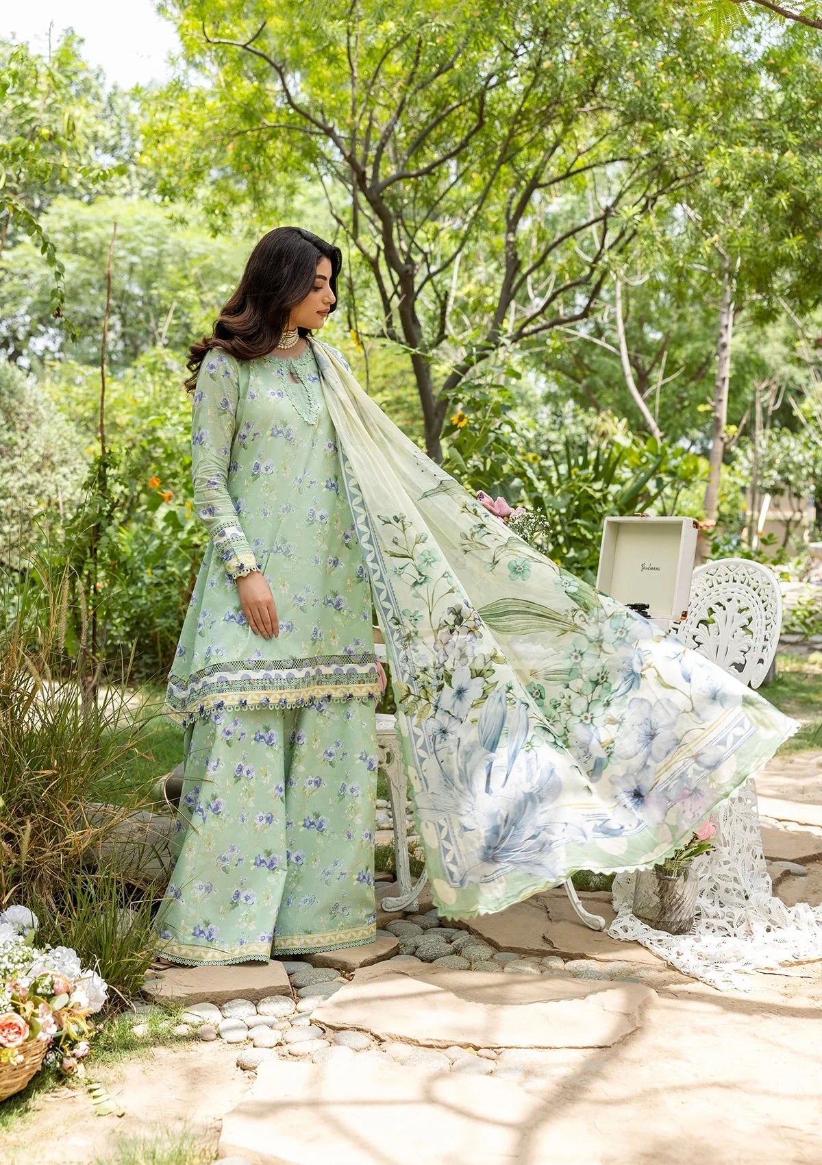ELAF PRINTS CHIFFON ECD-2B BASILE