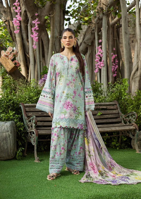 ELAF PRINTS CHIFFON ECD-3B FLORAL CHARM