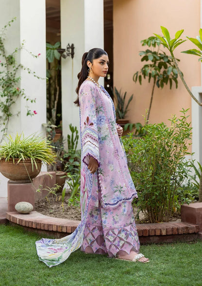 ELAF PRINTS CHIFFON ECD-3A WISTERIA