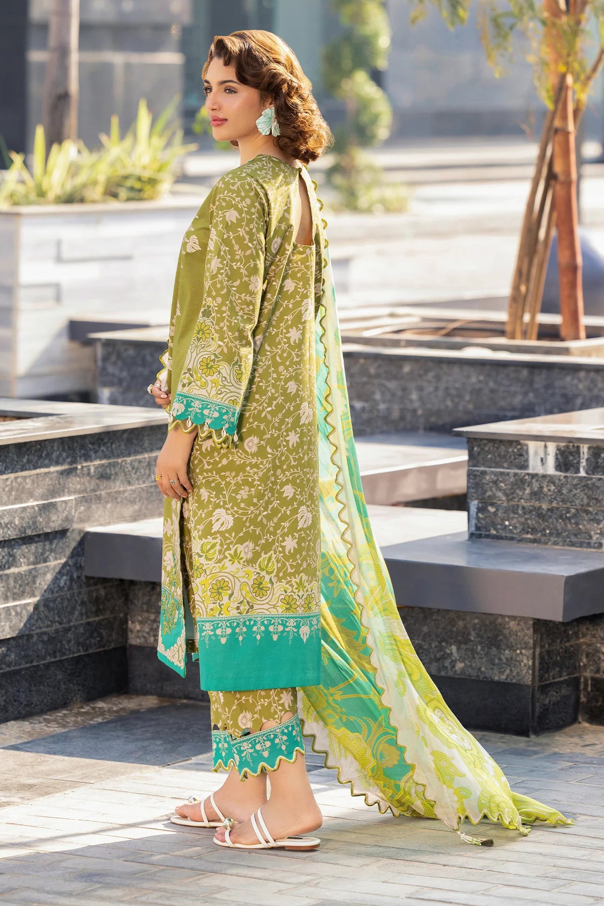CHARIZMA Combination Unstitched Embroidered Lawn Collection CC6-07