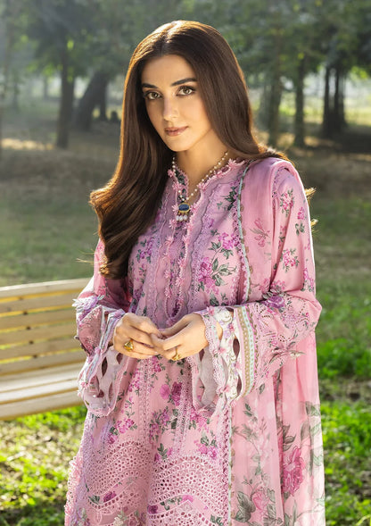 ELAF ERC-3A MAN MAYAL Print Chikankari Lawn