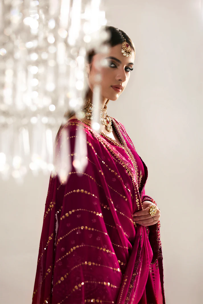 EMAAN ADEEL Zarposh Velvet - SHAHNAZ - 08
