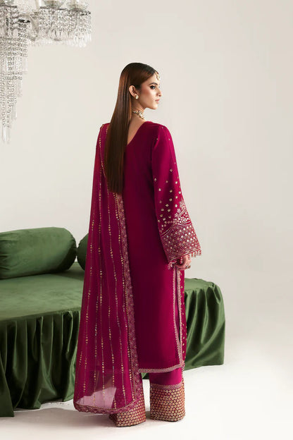 EMAAN ADEEL Zarposh Velvet - SHAHNAZ - 08