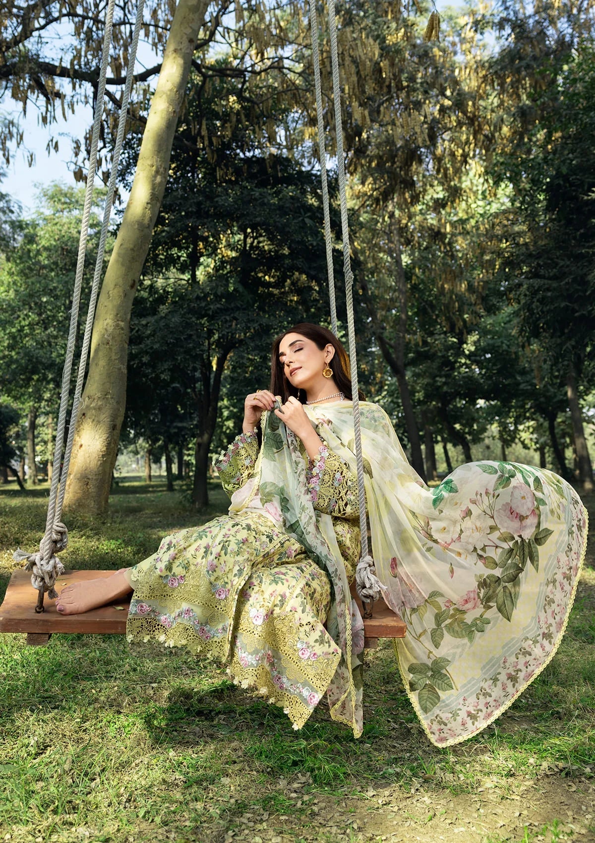 ELAF PREMIUM ChikanKari Prints ERC-6A EYRA