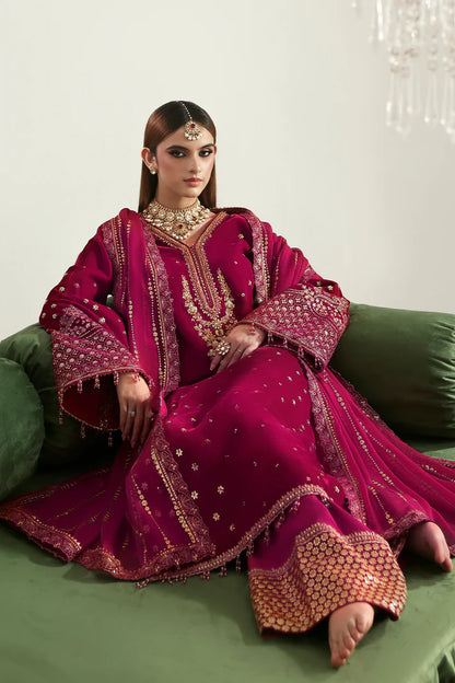 EMAAN ADEEL Zarposh Velvet - SHAHNAZ - 08