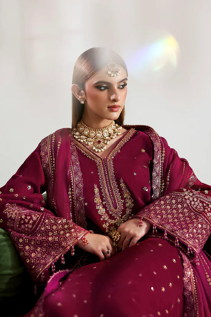 EMAAN ADEEL Zarposh Velvet - SHAHNAZ - 08