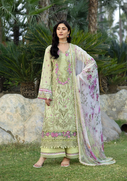 ELAF ERC-2A HINA Print Chikankari Lawn