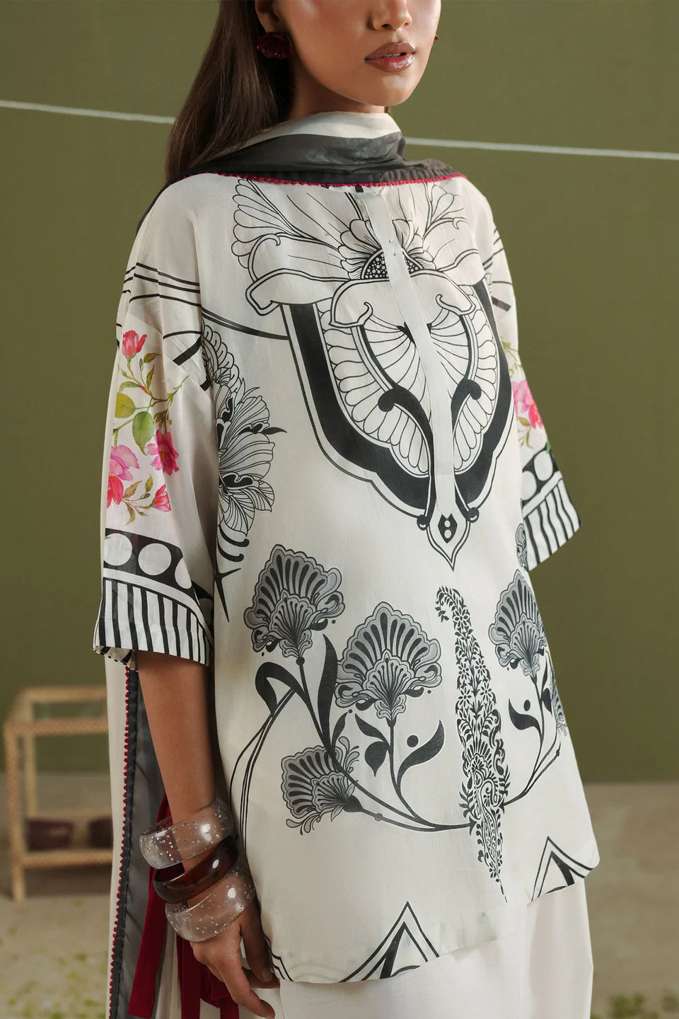 ZARA SHAHJAHAN Coco Prints  Raya-10A