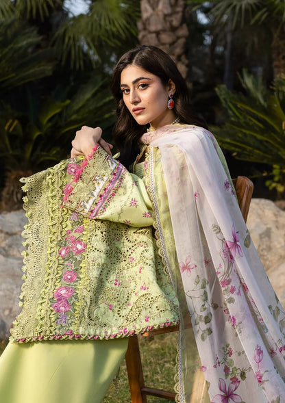 ELAF ERC-2A HINA Print Chikankari Lawn