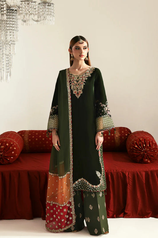 EMAAN ADEEL Zarposh Velvet - AARISH - 01
