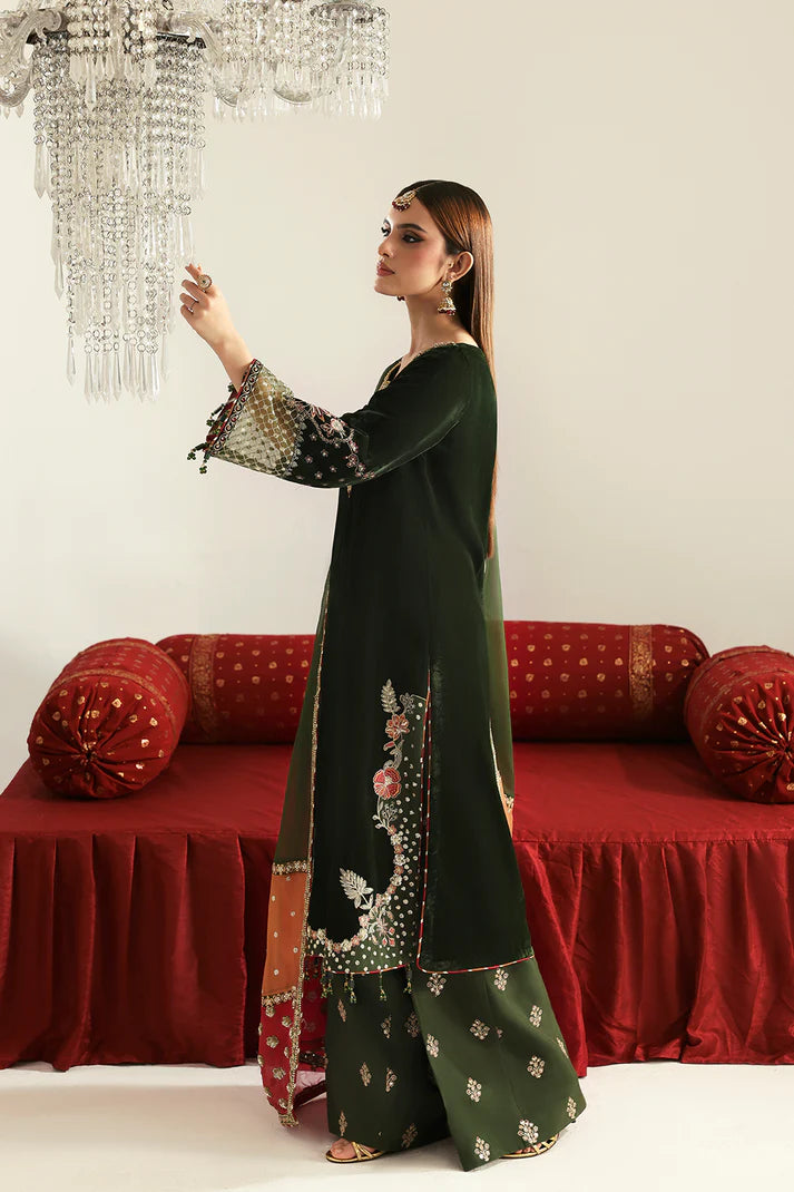 EMAAN ADEEL Zarposh Velvet - AARISH - 01