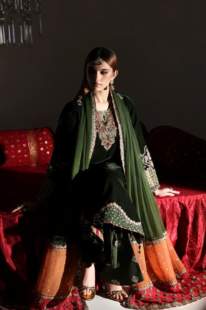 EMAAN ADEEL Zarposh Velvet - AARISH - 01