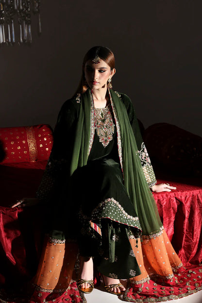EMAAN ADEEL Zarposh Velvet - AARISH - 01