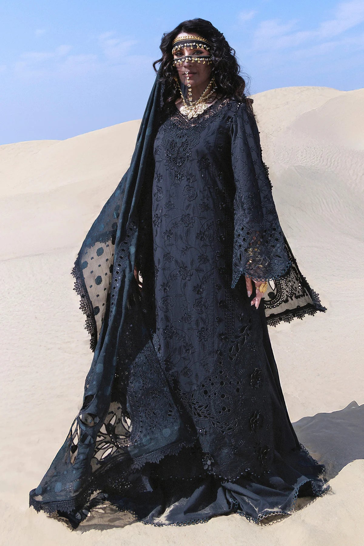 Nureh NE-233 Aman Unstitched Luxury Lawn